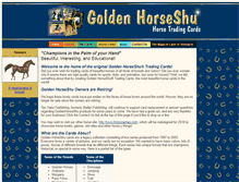Tablet Screenshot of goldenhorseshu.com